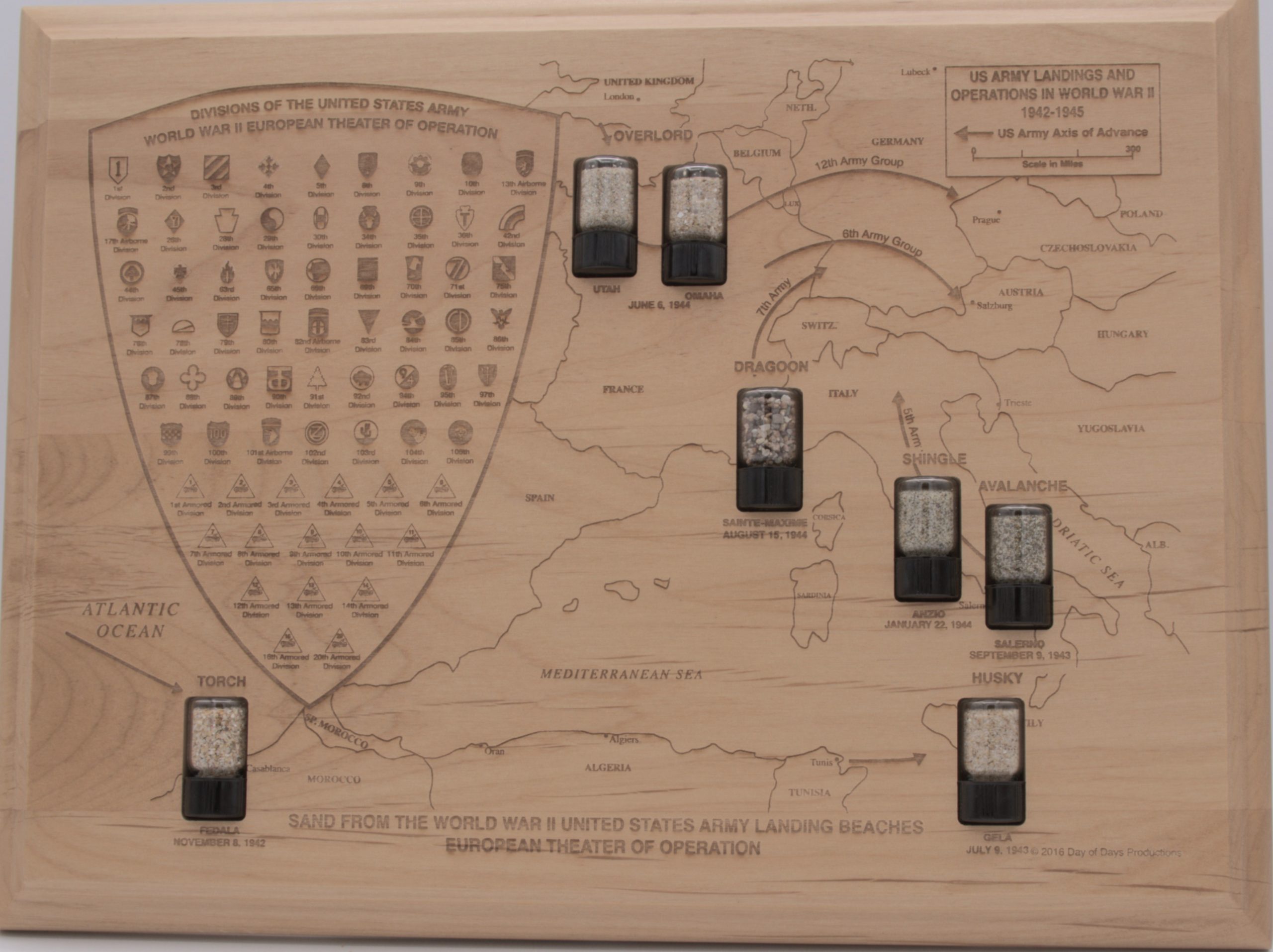 US Army European Theater of Operation Collector Plaque